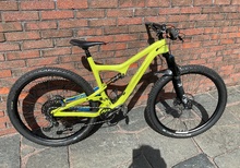 Ibis heldämpad mountainbike XL 29" gul