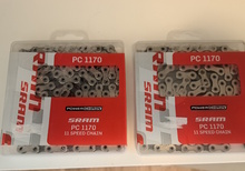 Oanvända SRAM PC-1170-kedjor