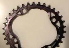 Absolute Black drev, ovalt 4x104bcd 34