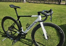 Canyon Ultimate CF 7 AXS 2024 strl S – Vision 55 TC Carbon hjul