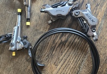 XTR M9120 skivbromsset fram och bak - 4-kolv