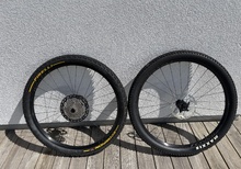 MTB hjulset 29" med kassett och däck