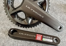 4iiii Precision 3+ wattmätare på Shimano Ultegra R8100 12-Speed vevparti 50/36 170mm