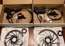 SRAM Apex eTap AXS Shift/Brake System Set + SRAM Disks + Rear Derailleur X1 Eagle AXS