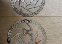 Shimano RT66 bromsskivor (180mm + 160mm) – Gått 50 km