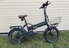 Rawbike City elcykel 20", felfri, med butiksgaranti.