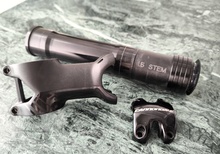 Cannondale 1.5" styrrör till Lefty gaffel + styrstam 80mm -6D