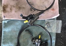 Shimano XT Bromsar.
