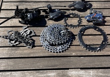 Sram 2x10 växelgrupp