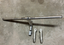 Garage rensning - styren, pedaler, retro 26", Shimano deore XT, etc