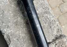 Alu Sadelstolpe 31,6x400mm 
