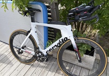 Cervelo P2 med finhjul