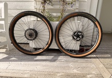 Ibis S35 carbon Hjulset med däck, skivor & cassette 