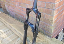 Rockshox Judy 130mm och Fox tallas 120mm gaffel