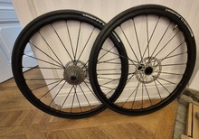 Mavic ksyrium SL Disk 28" .Hjulset med nya däck-slangar