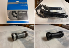Shimano 12 speed MTB rensning