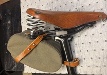 Brooks sadel väska handtag