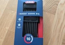 Cykellås Abus Bordo 6000K BIG 120cm