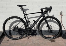 Gravel kolfiber Large Shimano 105
