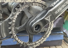 Race Face Cinch DM drev 32t och oval 32t BYTES mot 26/28t