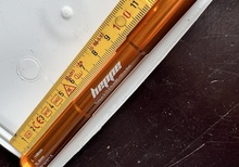 Orange thru-axle för framgaffel 15x100, bla RockShox