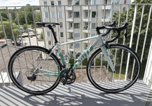 White RR Pro 46 cm | Shimano 105/Ultegra | Kolfibergaffel | 8,9 kg