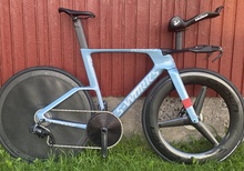 S-Works Shiv TT Disc 2026 – Satin Blue – Storlek 54