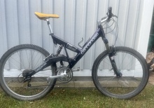 Vintage Cannondale SV2000 heldämpad