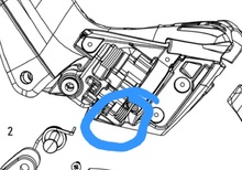 Sram Rival 22 höger växel/broms reglage. Trasigt är ok.