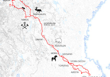 2 st startplatser Uppsala-Trondheim-Uppsala UTU