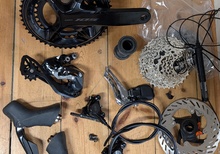 Shimano 105 Di2 komplett grupp
