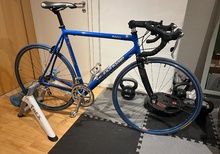 Cannondale CAAD4 R800 med Tacx Vortex Smart