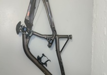 NS Snabb 150 L ram, Fox DHX dämpare, Cane creek valt progressive fjäder