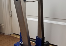 Cyclus riktställ hjul truing stand.