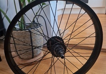 20" bmx Freecoaster 14mm male RHD