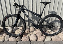 Trek Supercaliber 9.8 uppgraderad 