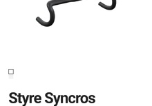 Styre i kolfiber SYNCROS Rcer