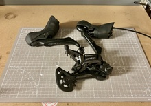 Shimano GRX ST-RX610 reglage + RD-RX822-SGS bakväxel