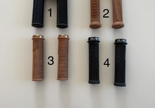 Diverse handtag och styrstam