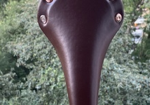 Elegant sadel brun