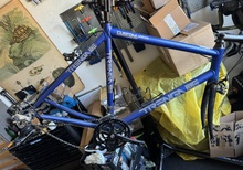 Campagnolo Mirage + kolfibergaffel samt andra delar - spricka i ramen