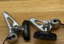 Shimano XT BR-M730 nyskick cantilever bromsar - retro MTB