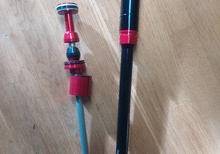 Rockshox Charger 3 + luftskaft 150mm Lyrik 2023+