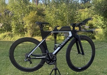 Canyon Speedmax CF SLX 8 (2017) Small | Ultegra Di2 med wattmätare och Zipp Super-9 Disc 