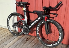 Argon 18 E-119 Tri+ – Ultegra Di2 – FFWD F6R – Power2max NG