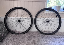 40mm kolfberhjul för skivbroms och med shimano body