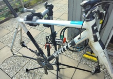 White cyclo-cross