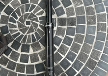 X-Fusion Manic 150 mm, 31.6 mm teleskopisk sadelstolpe.