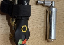Luftpump med patroner