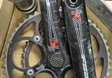 Vevparti kolfiber, FSA Compact 34/50T 170mm Megaexo vevlager